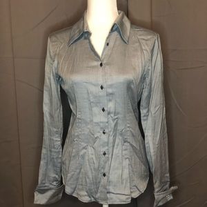 Express Design Studio Blouse w/Rhinestone detail